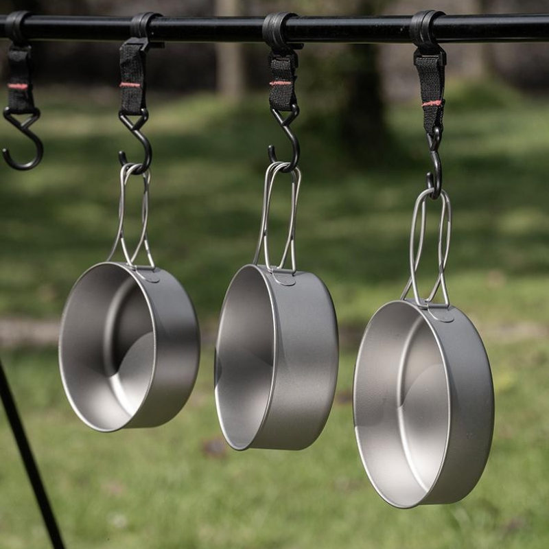 3 Piece Titanium Cookset Cookware