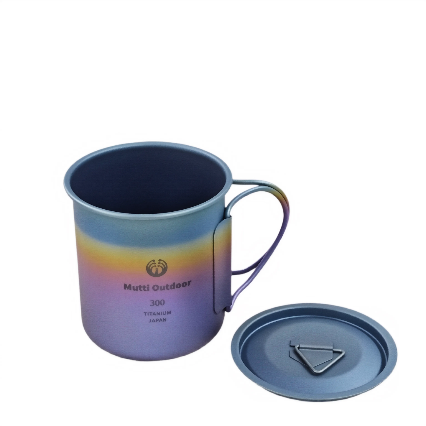 Titanium Camp 300 Colored Mug with Lid