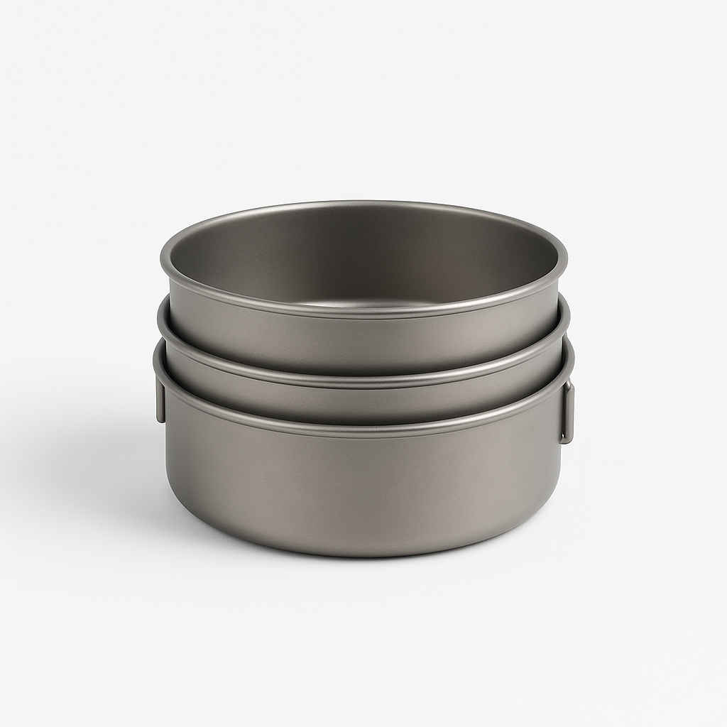 3 Piece Titanium Cookset Cookware