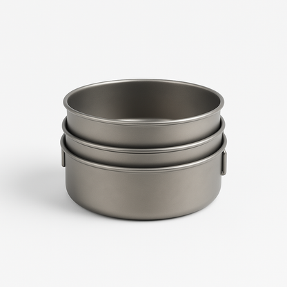 3 Piece Titanium Cookset Cookware
