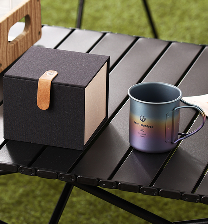 Titanium Camp 300 Colored Mug with Lid