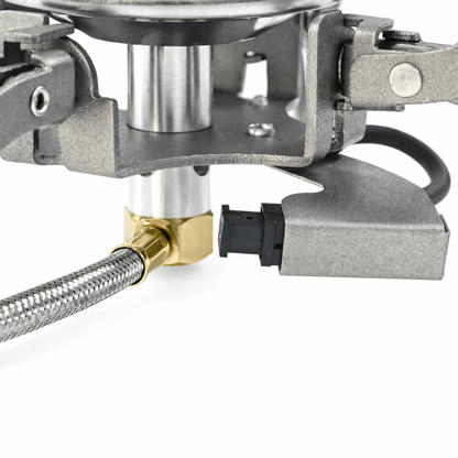 เตาแก๊สพกพา Trailtride 3800W พร้อมอะแดปเตอร์ – เตาปรุงอาหารกลางแจ้งแบบพกพา กำลังสูง สำหรับการตั้งแคมป์ในรถยนต์และการใช้งานในกรณีฉุกเฉิน