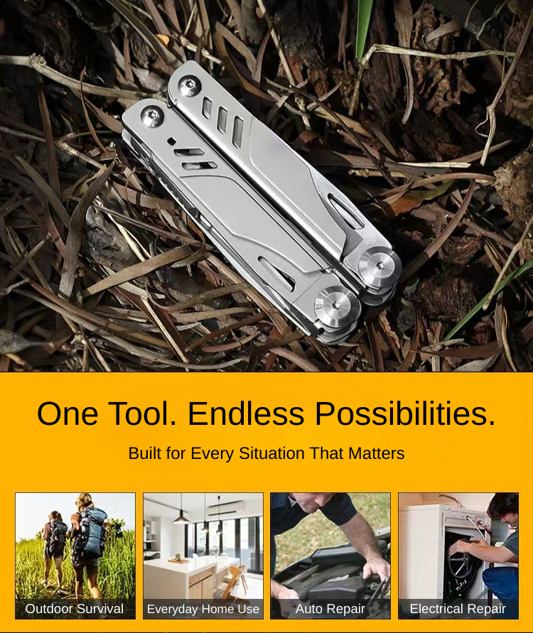 Emergency 14-in-1 Multi-Tool | One Tool for When It Matters Most