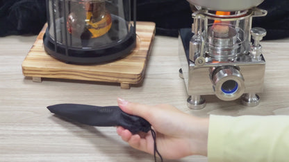 Titanium Camping Utensil Spoon & Fork & Knife Set