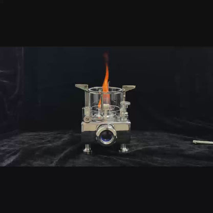 ステンレス製アルコールストーブ